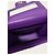 Chanel Mini Bolsa Chip em pele de cordeiro roxa com alça de mão e corrente dourada Roxo - vista 4