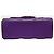 Chanel Mini Bolsa Chip em pele de cordeiro roxa com alça de mão e corrente dourada Roxo - vista 6