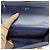 Chanel Borsa Mini WOC con catena in pelle di agnello Navy Gold Blu - vista 13