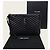 Saint Laurent Clutch Matelassé Monogram Nero e Argento - vista 7