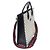 Gucci Tote Medium Interlocking in tela GG Supreme Beige Blue - vista 3