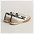 Hermès Jet Sneakers da Uomo Beige Noir Marrone - vista 5