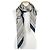 Hermès Sciarpa da donna Grand Apart Bandana Shawl in cashmere e seta Blu - vista 11