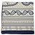 Hermès Sciarpa da donna Grand Apart Bandana Shawl in cashmere e seta Blu - vista 5