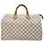 Louis Vuitton Borsa Tote Speedy Damier Azur Marrone