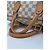 Louis Vuitton Borsa Tote Speedy Damier Azur Marrone - vista 21