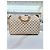 Louis Vuitton Borsa Tote Speedy Damier Azur Marrone - vista 6