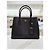 Prada Borsa Tote Doppia e a Tracolla in Saffiano Nero - vista 2
