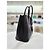 Prada Borsa Tote Doppia e a Tracolla in Saffiano Nero - vista 5