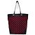 Gucci Borsa a secchiello e borsa a tracolla Jacquard Burgundy Medium Rosso