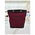 Gucci Borsa a secchiello e borsa a tracolla Jacquard Burgundy Medium Rosso - vista 5