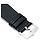 Rolex Rare Cellini Black Lacquer Dial White Gold Stripe Men's Unisex Leather Watch - view 17