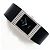 Rolex Rare Cellini Black Lacquer Dial White Gold Stripe Men's Unisex Leather Watch - view 22