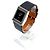 Rolex Rare Cellini Black Lacquer Dial White Gold Stripe Men's Unisex Leather Watch - view 4