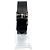 Rolex Rare Cellini Black Lacquer Dial White Gold Stripe Men's Unisex Leather Watch - view 6
