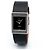Rolex Rare Cellini Black Lacquer Dial White Gold Stripe Men's Unisex Leather Watch - view 8