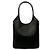 Miu Miu Ivy Regular Tote Shoulder Bag mit besticktem Logo Schwarz