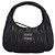 Miu Miu Borsa a Tracolla Tote Matelassé Gold Logo Nera Nero