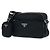 Prada Borsa a tracolla in nylon da donna Nero - vista 2