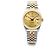 Rolex Orologio combinazione da uomo Datejust After Diamond Champagne Gold D'oro - vista 13