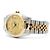 Rolex Orologio combinazione da uomo Datejust After Diamond Champagne Gold D'oro - vista 18