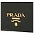 Prada Kartenetui mit Metall-Logo Schwarz - Ansicht 6