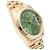 Rolex Orologio d'oro personalizzato da uomo Day-Date quadrante verde oliva - vista 10