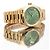 Rolex Orologio d'oro personalizzato da uomo Day-Date quadrante verde oliva - vista 18