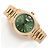 Rolex Orologio d'oro personalizzato da uomo Day-Date quadrante verde oliva - vista 21