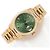 Rolex Orologio d'oro personalizzato da uomo Day-Date quadrante verde oliva - vista 22