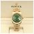 Rolex Orologio d'oro personalizzato da uomo Day-Date quadrante verde oliva - vista 23
