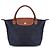 Miu Miu Longchamp Le Pliage Original Handtasche Blau - Ansicht 3