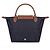 Miu Miu Longchamp Le Pliage Original Handtasche Blau - Ansicht 5
