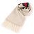 Gucci Sciarpa in lana Web New Nicky Marrone