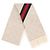 Gucci Sciarpa in lana Web New Nicky Marrone - vista 4