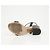 Gucci Sandali mid-heel da donna GG Marmont in pelle Nero - vista 10