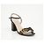 Gucci Sandali mid-heel da donna GG Marmont in pelle Nero - vista 2