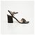 Gucci Sandali mid-heel da donna GG Marmont in pelle Nero - vista 8
