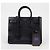 Saint Laurent Piccola Borsa Tote in Pelle Navy Blu - vista 8