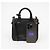 Burberry Borsa Tote a Spalla per Neonati House Check Banner in Pelle Nero - vista 10