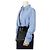 Burberry Borsa Tote a Spalla per Neonati House Check Banner in Pelle Nero - vista 12