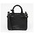Burberry Borsa Tote a Spalla per Neonati House Check Banner in Pelle Nero - vista 2