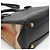 Burberry Borsa Tote a Spalla per Neonati House Check Banner in Pelle Nero - vista 9