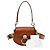 Chloé Picca Borsa Tote in Pelle Borsa a Tracolla Marrone