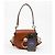 Chloé Picca Borsa Tote in Pelle Borsa a Tracolla Marrone - vista 8
