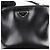 Prada Borsa a Tracolla in Pelle Spazzolata Nero - vista 4