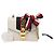 Gucci Mini borsa a tracolla in pelle con catena Bianca Bianco