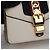 Gucci Mini borsa a tracolla in pelle con catena Bianca Bianco - vista 5