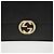 Gucci Bolso bandolera mini con cadena entrelazada para mujer Negro - vista 2