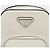 Prada Double Mini Bag in Pelle Saffiano con Logo Triangle Bianco - vista 2